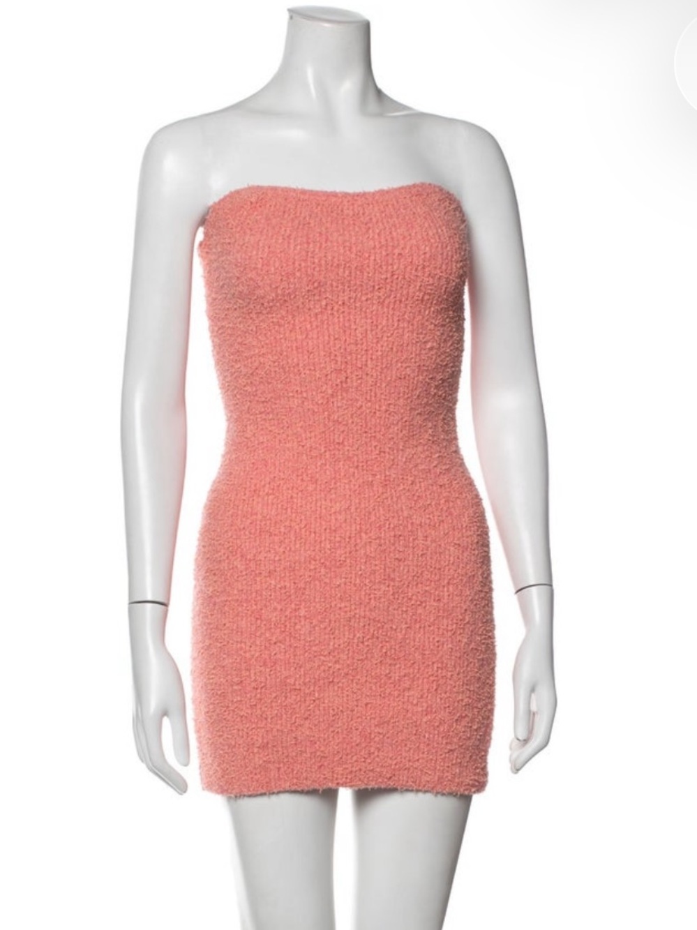 ALIX NYC Strapless Coral Mini Dress